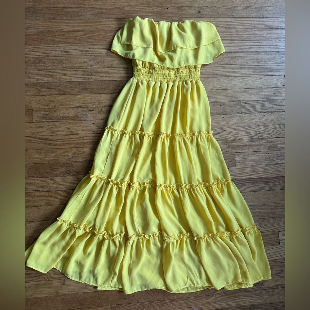 1. State Sunny Yellow Maxi Dress - Picture 2 of 6